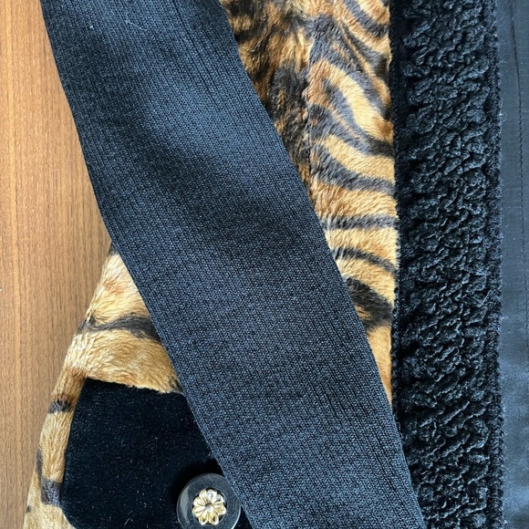 VINTAGE 90s high fashion -GEMMA KAHNG leopard jacket size 8 ๐๐ค๐๐ฉ - Picture 5 of 7